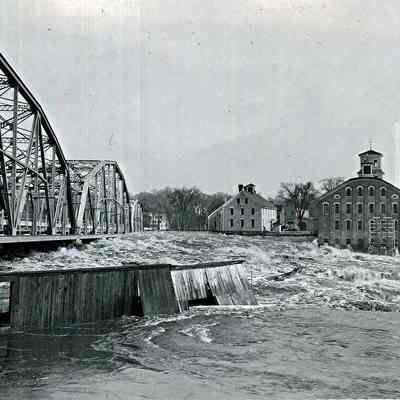Effects of the 1936 Flood on Frank J. Wood Bridge and Nearby Structures