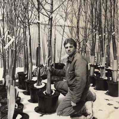 A photo view of Gordan Merrill. 4/16/1992.