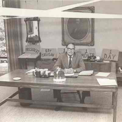 A photo view of A. LeRoy Greason. 8/27/1982.