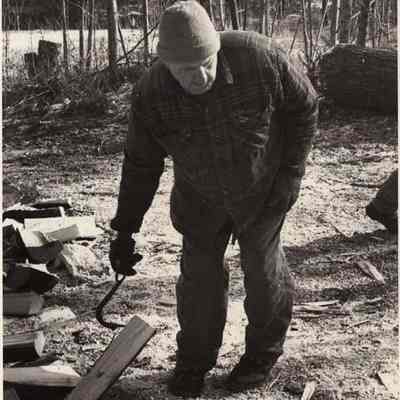 A photo view of Richard Mooney. 1/17/1992.