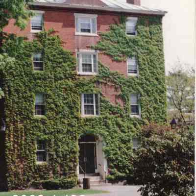 A photo of Massachusetts Hall.