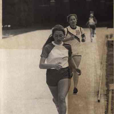 A photo view of Liz Poulin. 3/24/1981.