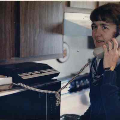A photo view of Mary Miller. 3/27/1989.