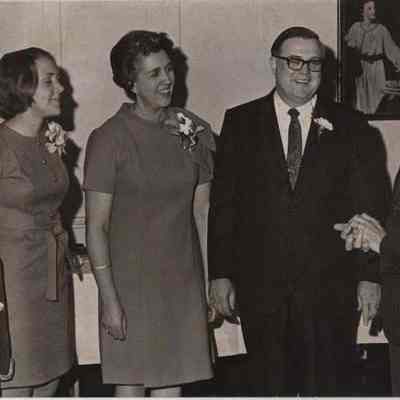 A photo view of the Rev. Stanley Welch. 10/9/1969.