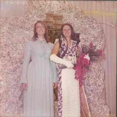 The 1973-74 Brunswick Teen Queen and her court.