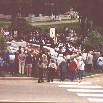 Chamberlain statue dedication