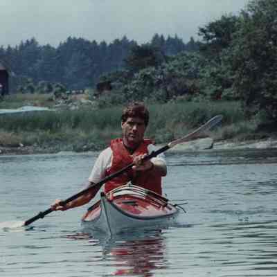 A photo view of a kayaka. 8/1/1989.