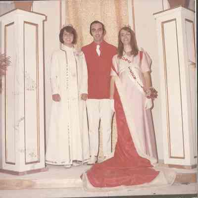 1971-72 Teen Queen Doris Bernier, Gene Gagne Pageant Director,