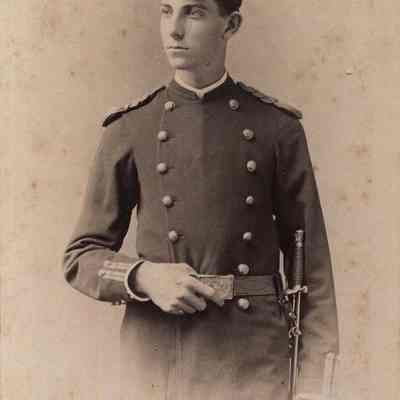 Young Man in a Military Uniform