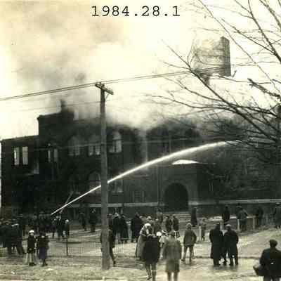 Brunswick High School Fire