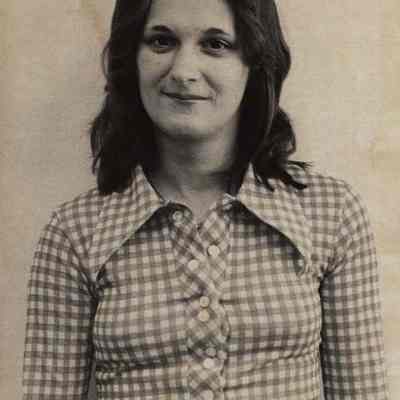 A photo view of Claudia Blackman. 3/11/1976.