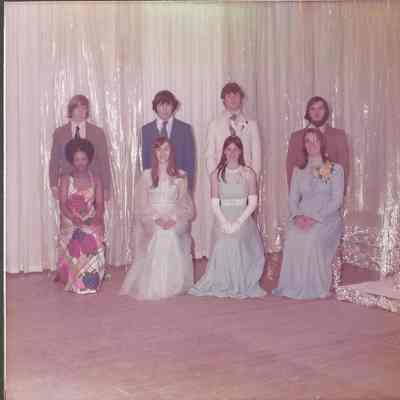 Brunswick Teen Queen Althea Kinney and her escort Scott Walker