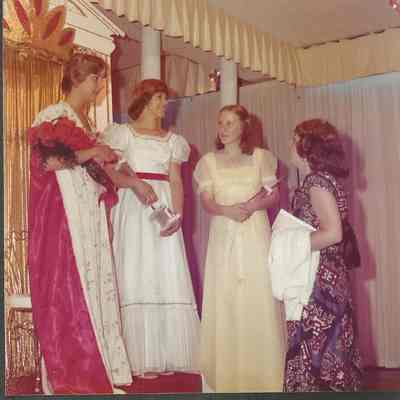 1977 Brunswick Teen Queen Becky Beck and her mother