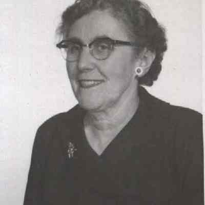 A small photo of an elderly woman.