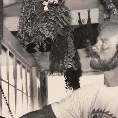 A photo view of Eric Brandt-Meyer farm owner. 10/9/1992.