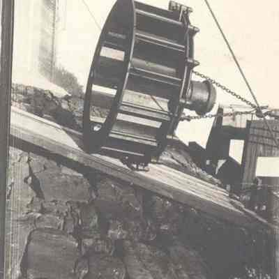 Construction at the Pejepscot mill.