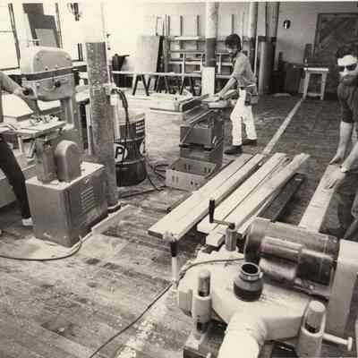 A photo view of David Pollock, Paul Cipriani and Peter Milholland. 4/8/1992.