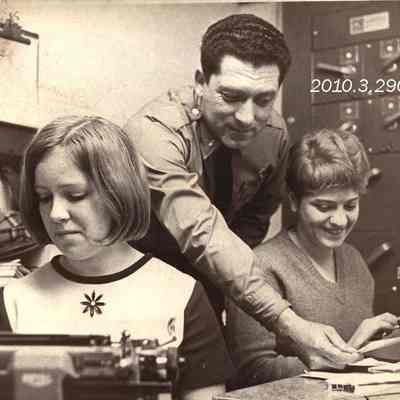 Paula Saucier, Jane DeBiasio and Lt. Lawrence Joy
