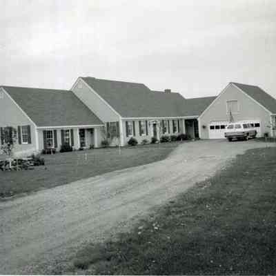 A photo of Wayne & Nancy Hurst's home in So. Harpswell. c. 1992.