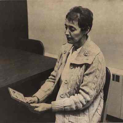 A photo view of Geraldine Vermette. 11/25/1981.