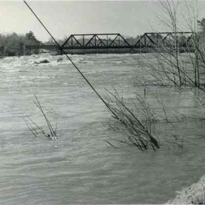 1987 Androscoggin River Flood, Black Bridge