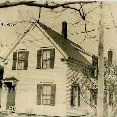 A photo of a house at 30 Page St.