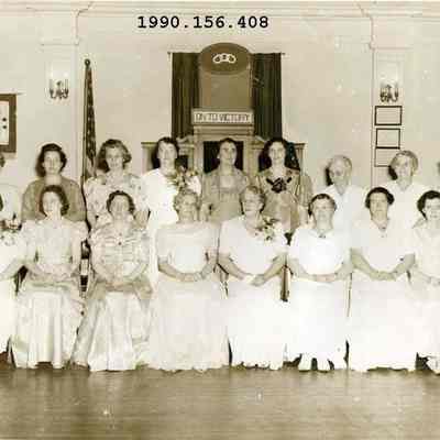 Group of Ladies at Rebecca's Lodge