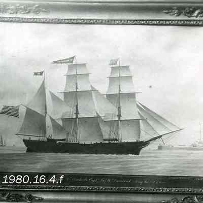 A picture of a sailing vessel.