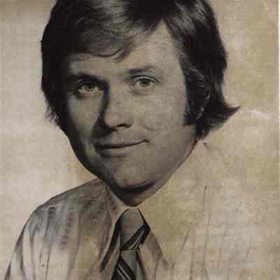 A photo view of Prof. Christian P. Potholm. 10/4/1974.