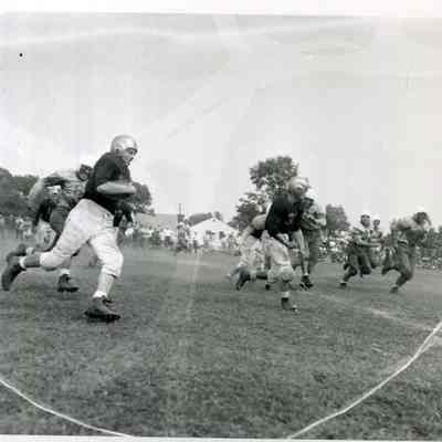 BHS football on Edwards Field, Jordan Ave.