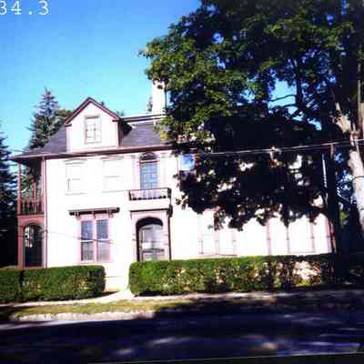 A view of the J.L. Chamberlain House taken from Maine Street.