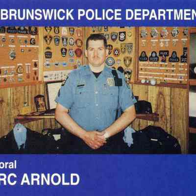 Brunswick Police Department Corporal Marc Arnold