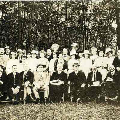 Group at reunion of "Juvenile Band".