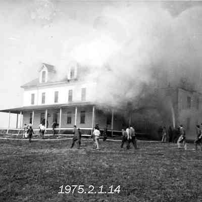 Fire at Domhegan