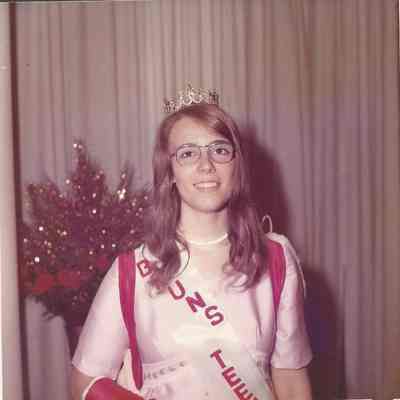 1972-73 Brunswick Teen Queen Agnes Racine.