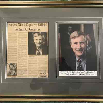 Official Portrait of Governor Angus S. King, Jr.