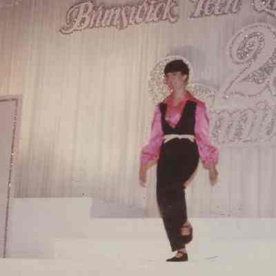 A color photograph of Louise Ouellette Caron a 1968 contestant