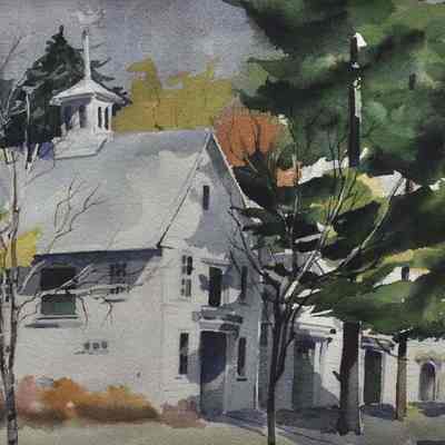 Painting by Harriet Bliss