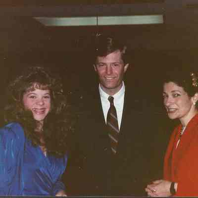Lisa Kelly, Governor John R. McKernan Jr. and Olympia Snowe.