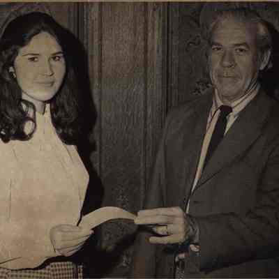 A photo view of Louise Hessert. 11/23/1973.