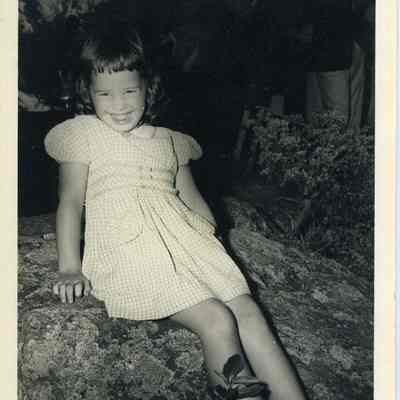Unidentified child guest, David and Paula Burnett Wedding Reception