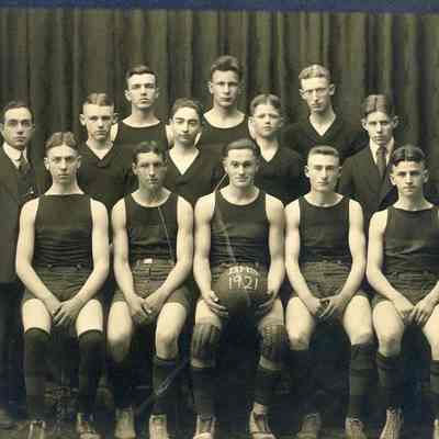 BHS Basketball Team, 1921