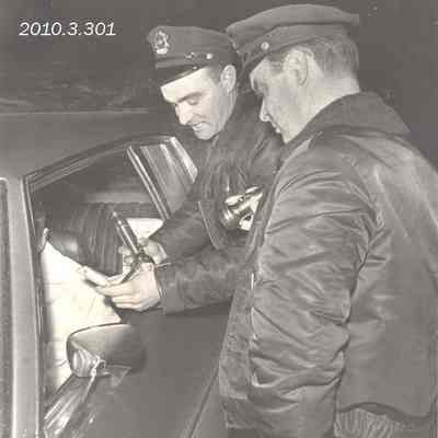 Office Lionel J. Dionne Writing a Ticket