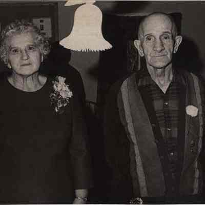 A photo view of Mr. & Mrs. Russell Harford. 1/29/1970