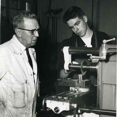 John Cole and Leonard Pelletier. c. 1962