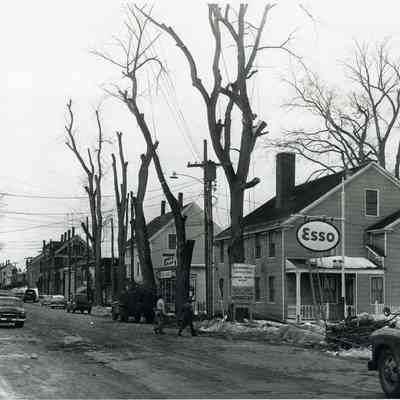 A photo of Mill Street before the by pass construction.