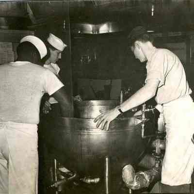 Navy Cooks at Work
