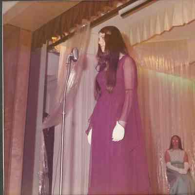 Contestant #5 Barbara Aldridge answering the question.
