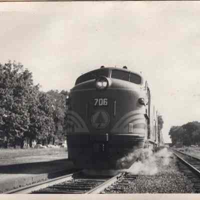 Maine Central Railroad Engine No. 706