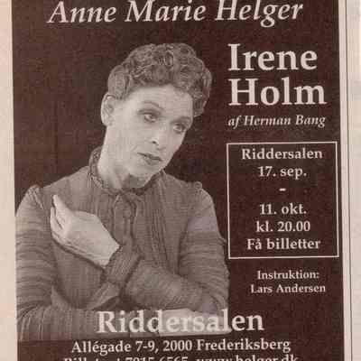 Anne Marie Helger Irene Holm